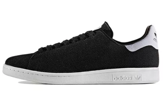 Обувь для скейтбординга Stan Smith Men Low-top Obsidian Black Adidas Originals