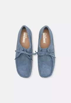 Обувь на шнуровке WALLABEE Clarks Originals, синий