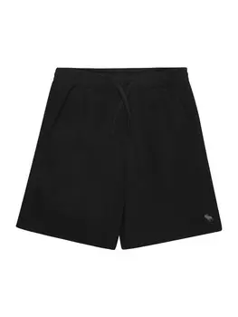 Обычные брюки Abercrombie & Fitch, черный