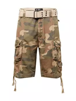 Обычные брюки Brandit Savage Vintage, хаки/оливковый/темно-зеленый