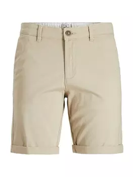 Обычные брюки- чинос Jack & Jones Plus JPSTDave, темно-бежевый