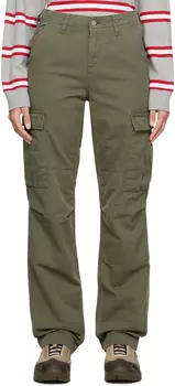 Обычные брюки цвета хаки Carhartt Work In Progress