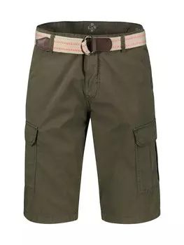 Обычные брюки-карго LERROS, цвет Olive/Dark green