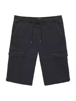 Обычные брюки- карго Pull&Bear, антрацит