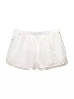 Обычные брюки Pull&Bear, белый