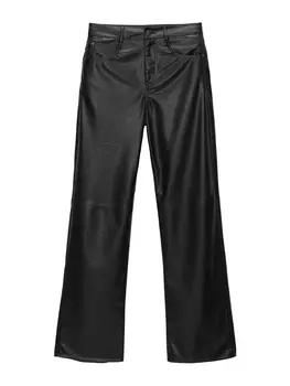 Обычные брюки Pull&Bear, черный