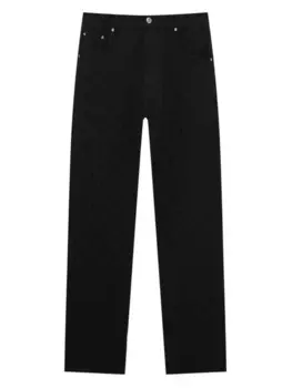 Обычные брюки Pull&Bear, черный