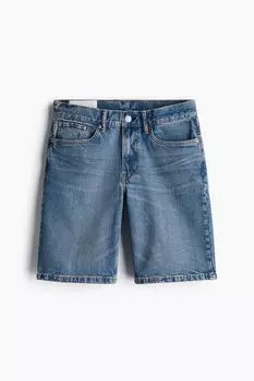 Обычные джинсовые шорты H&M, синий