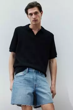 Обычные джинсовые шорты H&M, синий