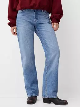 Обычные джинсы Bershka, синий деним