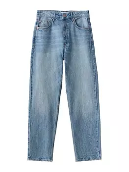 Обычные джинсы Bershka, синий деним