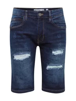 Обычные джинсы INDICODE JEANS Kaden Holes, синий