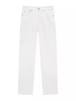 Обычные джинсы Pull&Bear, белый