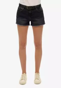 Обычные джинсы Superdry, черный деним