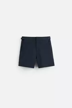 Обычные текстурированные плавки ZARA, темно-синий