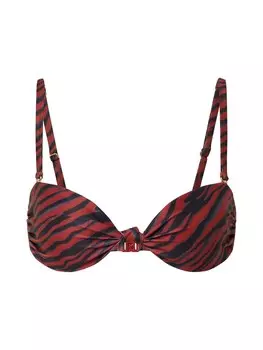 Обычный верх бикини Hunkemller Malibu, бордо