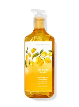 Очищающее гелевое мыло для рук Kitchen Lemon, 8 fl oz / 236 mL, Bath and Body Works