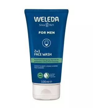 Очищающий гель Weleda FOR MEN 2in1 Face Wash, 100 ml