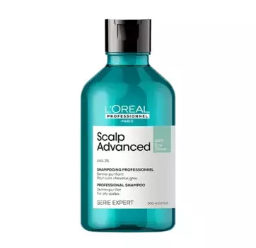 Очищающий шампунь против жира Scalp Advanced L'Oreal, 300 ml