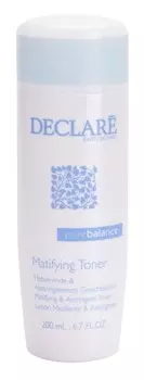 Очищающий тоник для сужения пор и придания коже матовости Declar Pure Balance