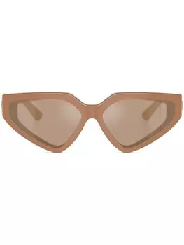 Очки Dolce & Gabbana Eyewear, коричневый