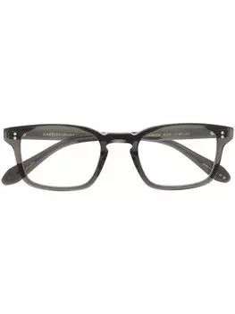Очки Garrett Leight Dimmick в прямоугольной оправе, зеленый