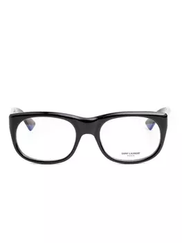 Очки Romy в квадратной оправе Saint Laurent Eyewear, черный