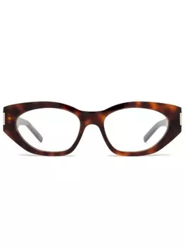 Очки Saint Laurent Eyewear, коричневый