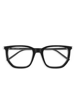 Очки Saint Laurent Eyewear в квадратной оправе, черный
