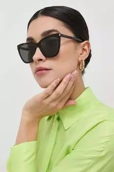 Очки Сен-Лоран Saint Laurent, коричневый
