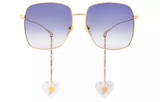 Очки солнцезащитные Gucci Unisex, фиолетовый