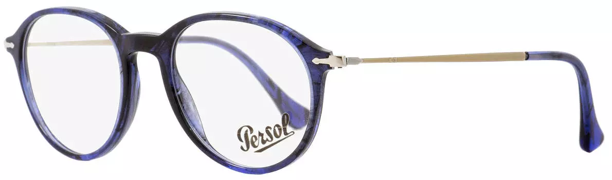Очки унисекс Persol PO3125V 1053 Синий Меланж/Рог 49 мм