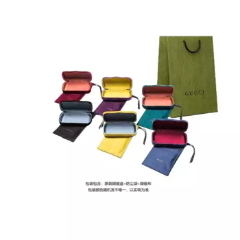 Очки в большой оправе GUCCI