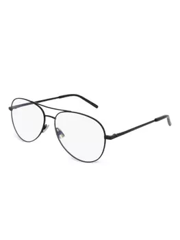 Очки в оправе пилота Saint Laurent Eyewear, черный