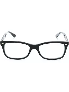 Очки в прямоугольной оправе Ray-Ban, черный