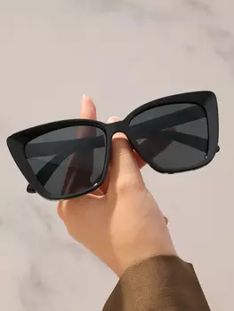 Очки винтажные, черный