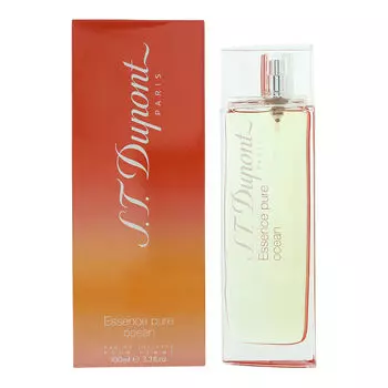 Одеколон Essence pure ocean eau de toilette Dupont, 100 мл