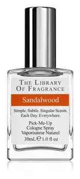 Одеколон The Library of Fragrance Sandalwood, 30 мл