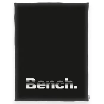 Одеяло Bench, 150x200 см, черно-белый