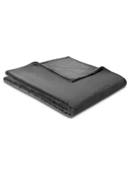 Одеяло biederlack Wohn Soft & Cover, антрацит