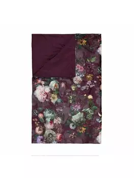 Одеяло Essenza Wohn Fleur, бордовый