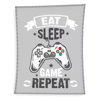 Одеяло геймера / игры / игра Mtonlinehandel, серый