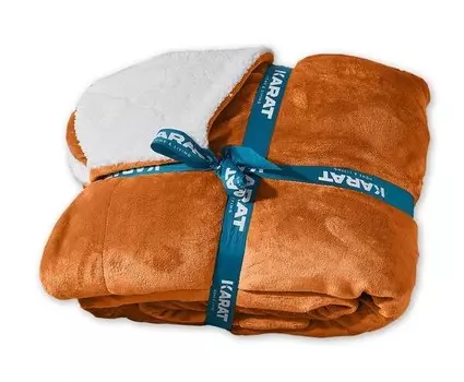 Одеяло KARAT Glory, 150x2x200 см цвет braun/wei