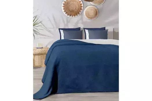 Одеяло L'Essentiel Linge de Maison, синий