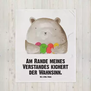 Одеяло Mr. & Mrs. Panda, белый