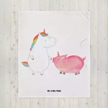 Одеяло Mr. & Mrs. Panda, белый