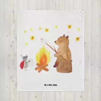 Одеяло Mr. & Mrs. Panda, белый