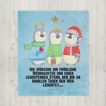 Одеяло Mr. & Mrs. Panda, синий