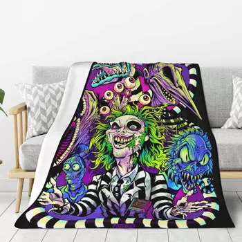 Одеяло теплое Beetlejuice Thow, черный