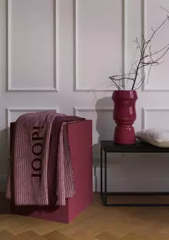 Одеяло тканое Joop!, темно-красный